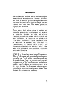 Le recueil des proverbes algériens