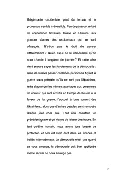 Le monde d'après