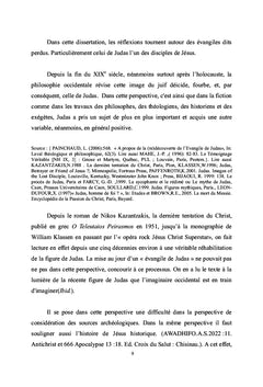 Discours sur l'évangile de Judas