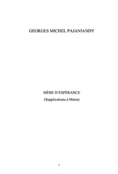 Mère d'Espérance