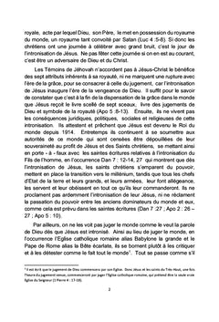 L'intronisation de Jésus-Christ
