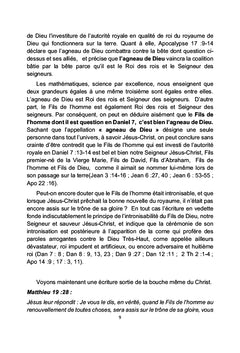L'intronisation de Jésus-Christ