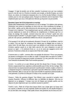 Comment préparer mon mariage