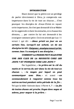La prière, une des clés de la réussite chez les juifs