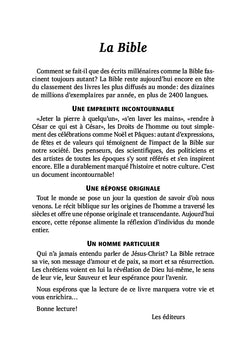 LA GRANDE REVELATION DE LA BIBLE