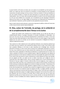 L'identité perdue et le mariage raté