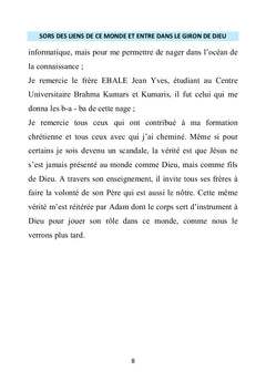Sors des liens de ce monde et entre dans le giron de Dieu