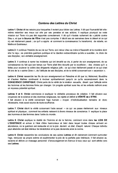 LES ARTICLES DU CHRIST