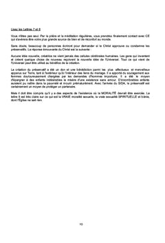 LES ARTICLES DU CHRIST