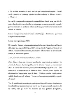L'argent est à moi et l'or est à moi, dit l'Éternel des armées