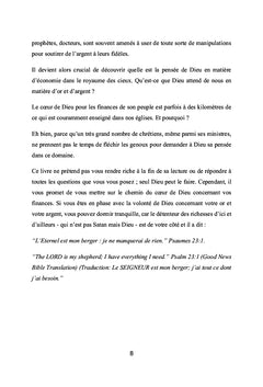L'argent est à moi et l'or est à moi, dit l'Éternel des armées