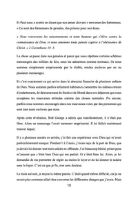 L'argent est à moi et l'or est à moi, dit l'Éternel des armées