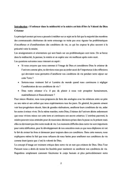 L'excellence chrétienne en cinq articulations