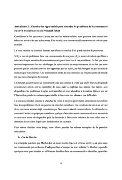 L'excellence chrétienne en cinq articulations