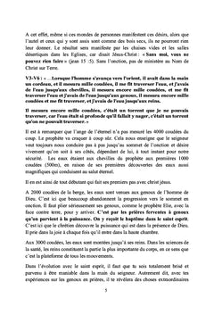 Comprendre les merveilles des eaux venant du trône de Dieu