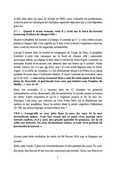 Comprendre les merveilles des eaux venant du trône de Dieu