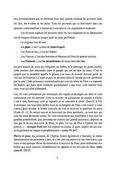 Comprendre les merveilles des eaux venant du trône de Dieu