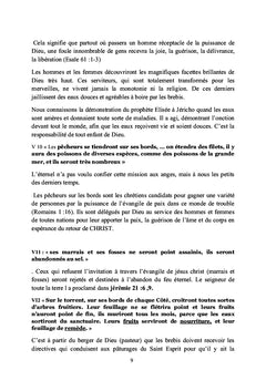 Comprendre les merveilles des eaux venant du trône de Dieu