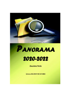 PANORAMA DASYLVAH 2020-2022 Vol II