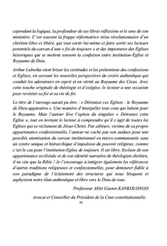 Détruisez cette église