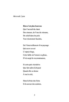 Depuis toujours tu es !