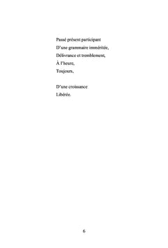 Depuis toujours tu es !