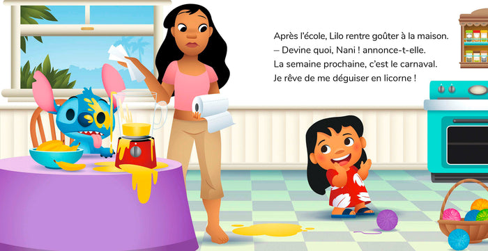 Stitch fête le carnaval