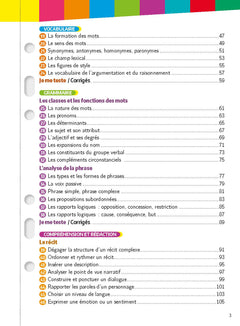 Mon année brevet les fiches français 3e