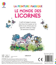 Le monde des licornes - La peinture magique - dès 5 ans