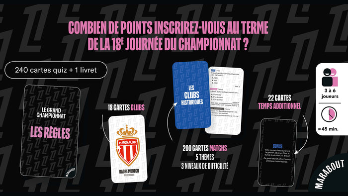 Boite Ligue 1 - Le grand championnat