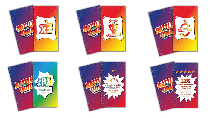 Battle Quiz Manga par le Chef Otaku