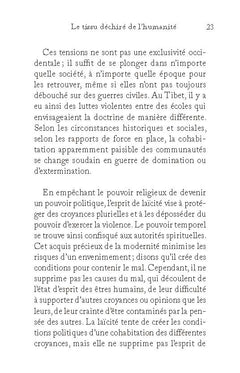 Les murs qui séparent les hommes ne montent pas jusqu'au ciel