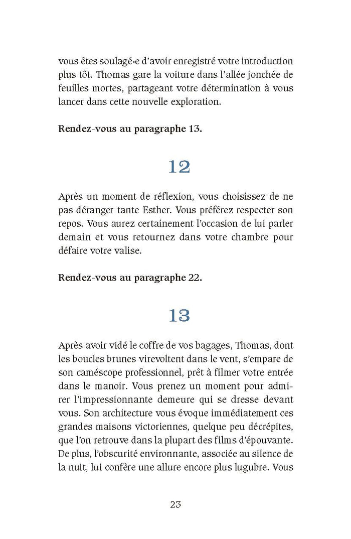 L'enquête dont vous êtes le héros - Mystère au manoir hanté