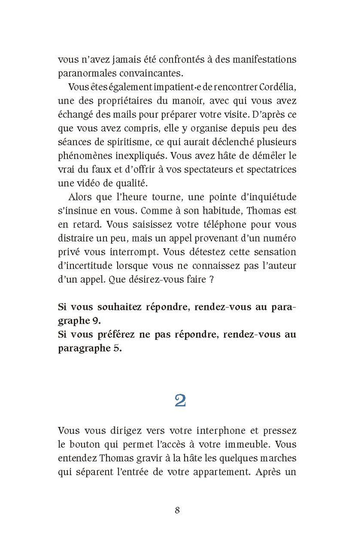 L'enquête dont vous êtes le héros - Mystère au manoir hanté