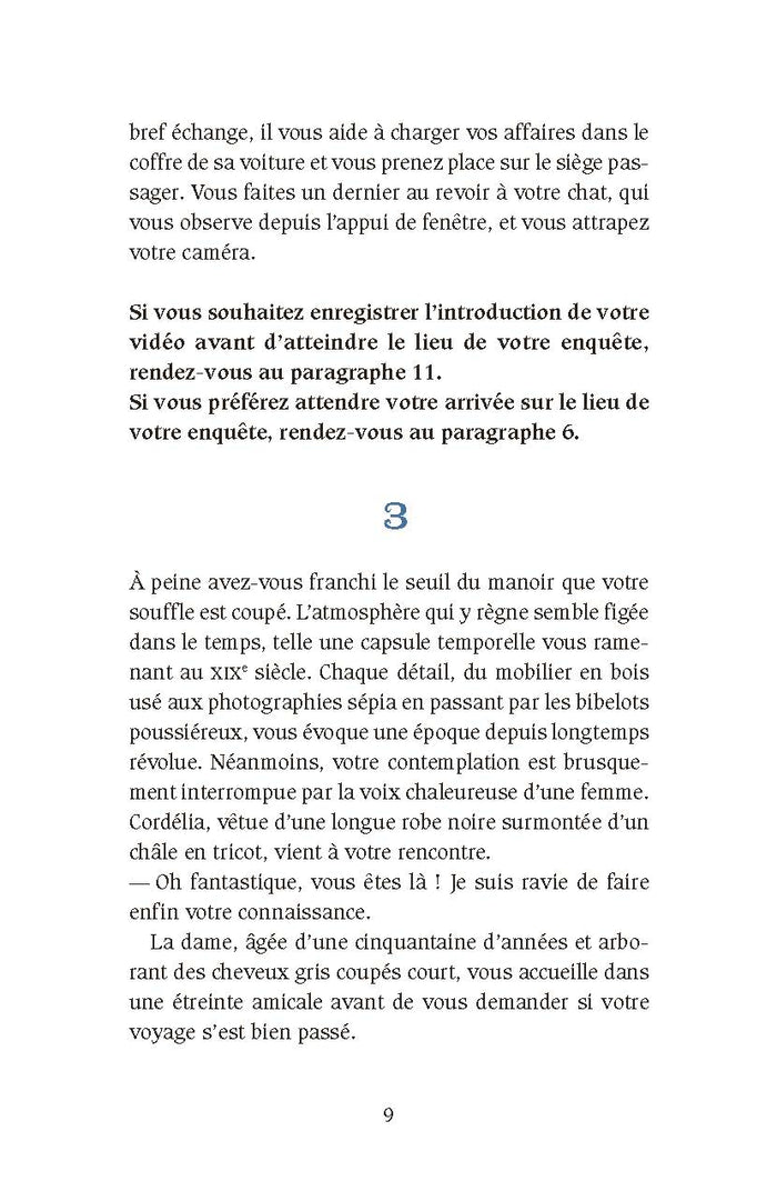 L'enquête dont vous êtes le héros - Mystère au manoir hanté