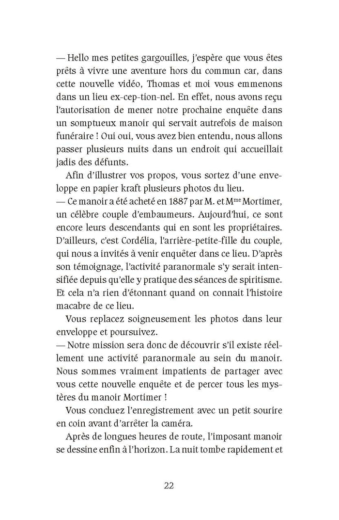 L'enquête dont vous êtes le héros - Mystère au manoir hanté