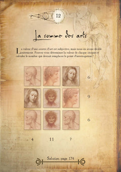 Le grand livre des énigmes - Léonard de Vinci