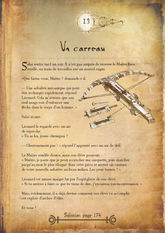 Le grand livre des énigmes - Léonard de Vinci