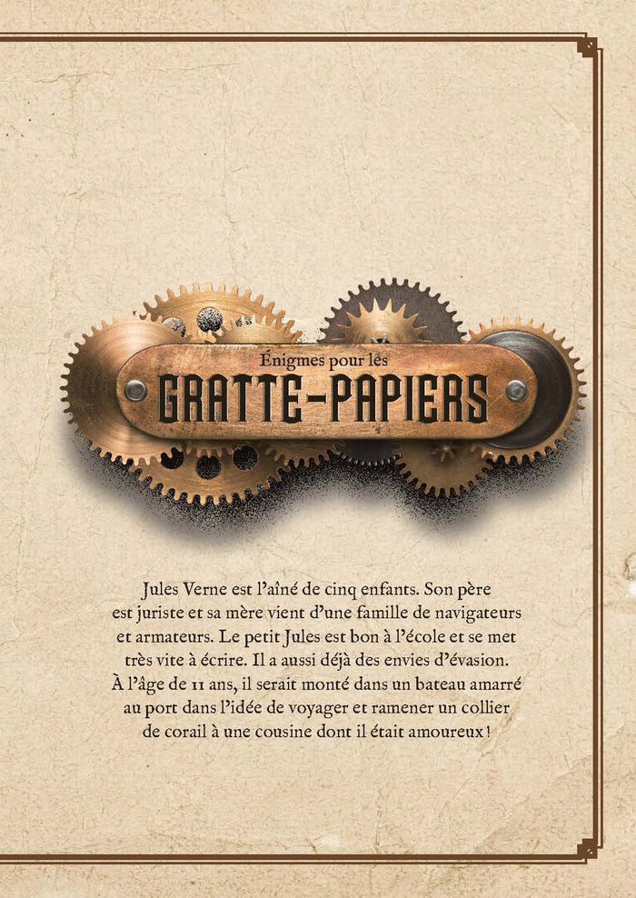 Le grand livre des énigmes - Jules Verne