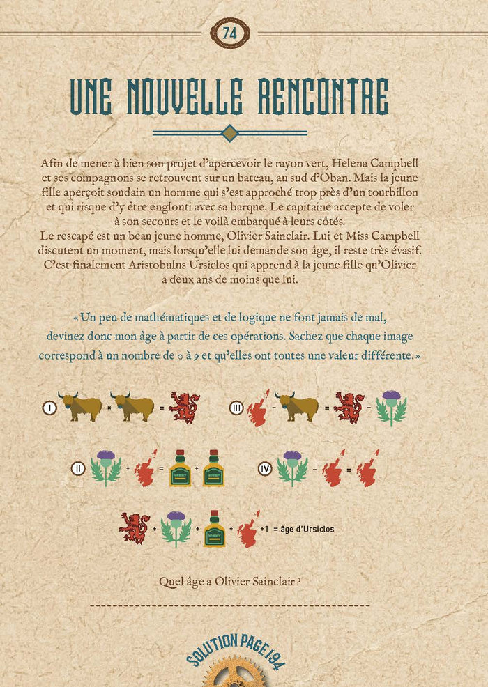 Le grand livre des énigmes - Jules Verne