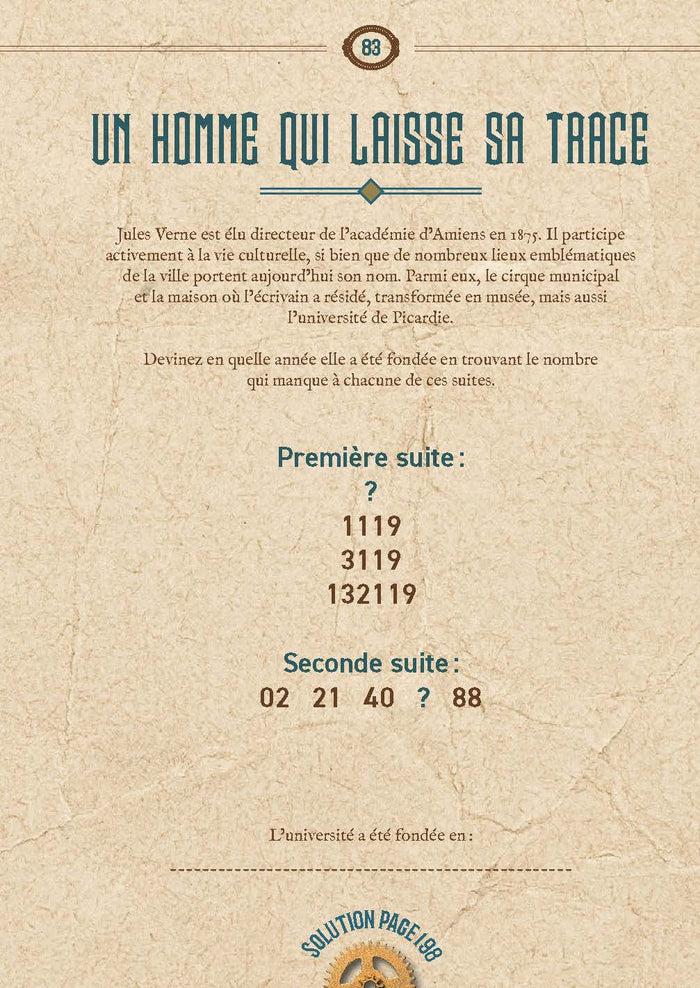 Le grand livre des énigmes - Jules Verne