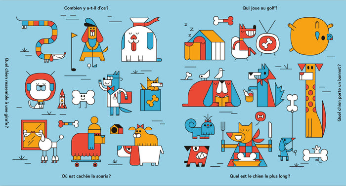 Où est cachée la souris ?