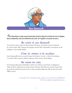 Soeur Emmanuelle, Joseph Wreisinki, Père Popieluszko, en BD