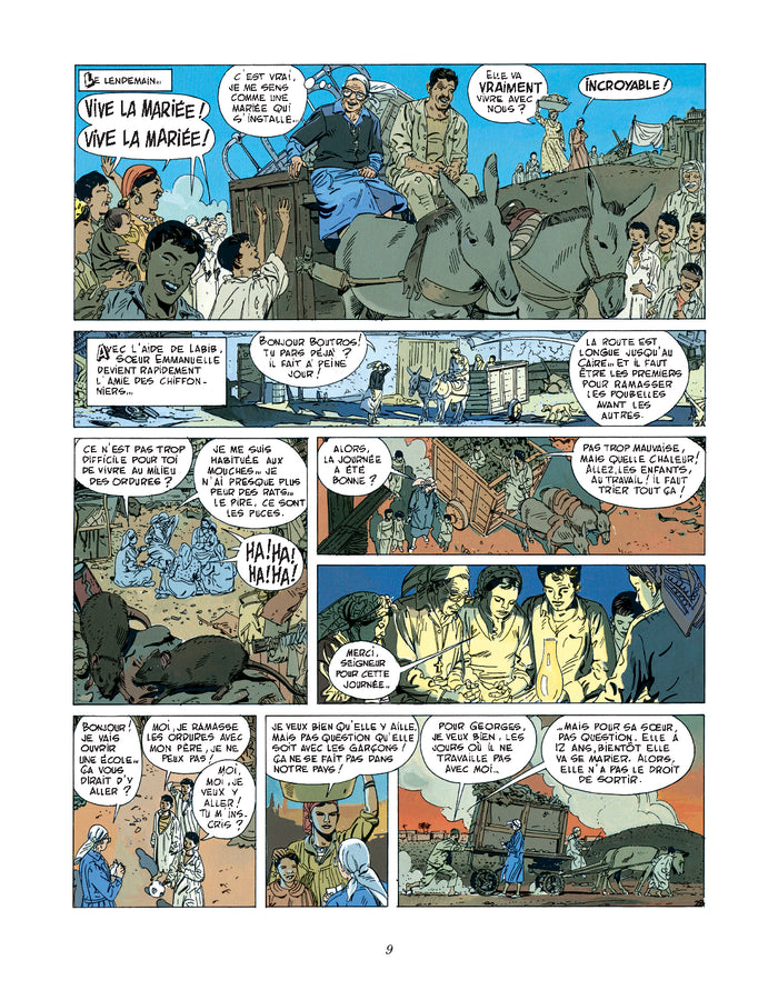 Soeur Emmanuelle, Joseph Wreisinki, Père Popieluszko, en BD