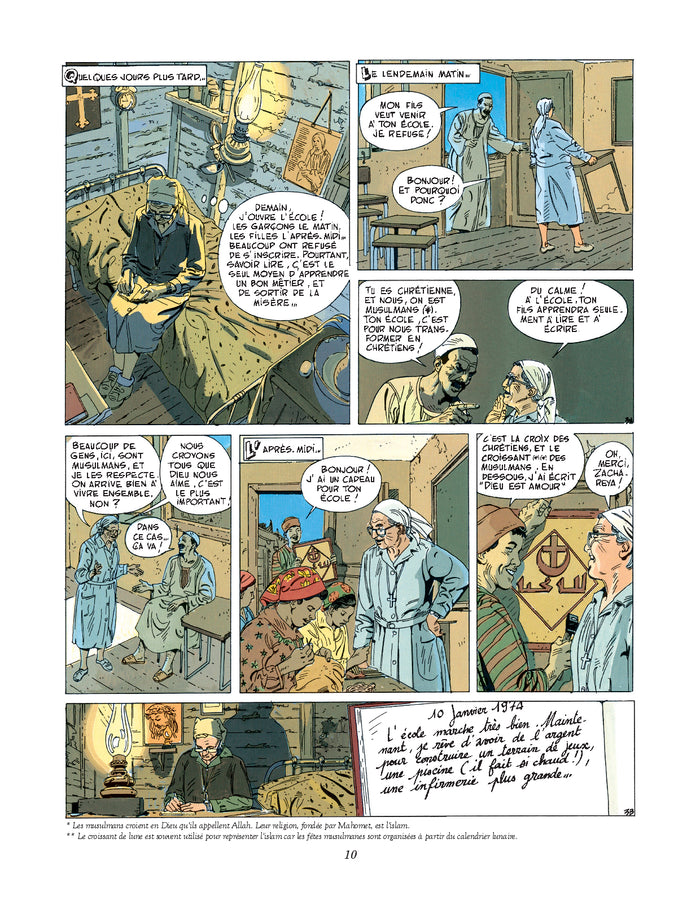 Soeur Emmanuelle, Joseph Wreisinki, Père Popieluszko, en BD