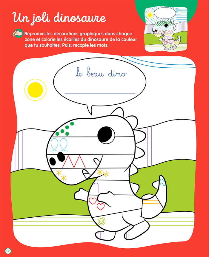 Ma petite école - 100 activités pour bien écrire les lettres minuscules - Grande Section