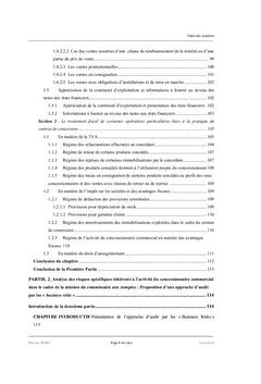 La concession commerciale