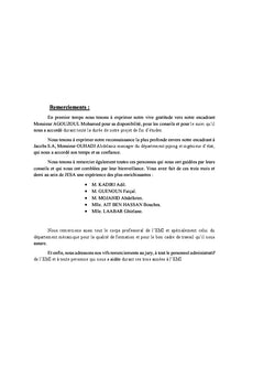Etude statique et dynamique de la ligne de flush A l'OCP