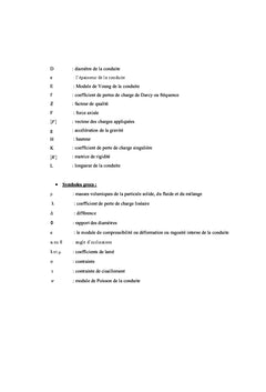 Etude statique et dynamique de la ligne de flush A l'OCP