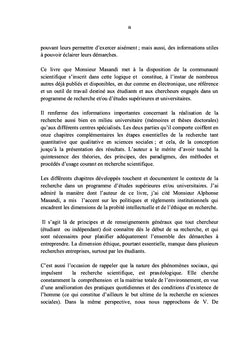 Méthodes quantitatives et recherche scientifique en sciences sociales